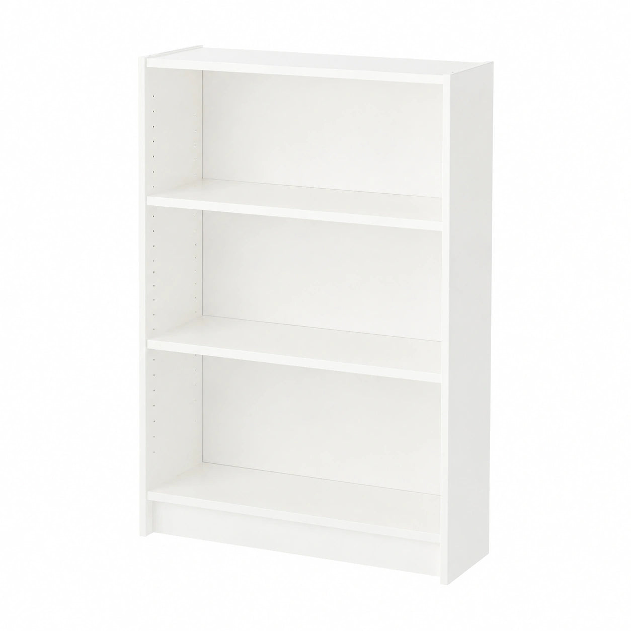 Bibliothèque, coloris blanc, pour le salon ou le bureau