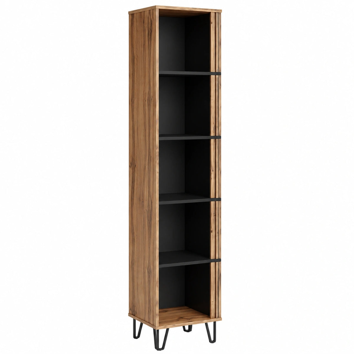 Étagère, en chêne, 36 x 186,6 cm, pour les espaces de vie